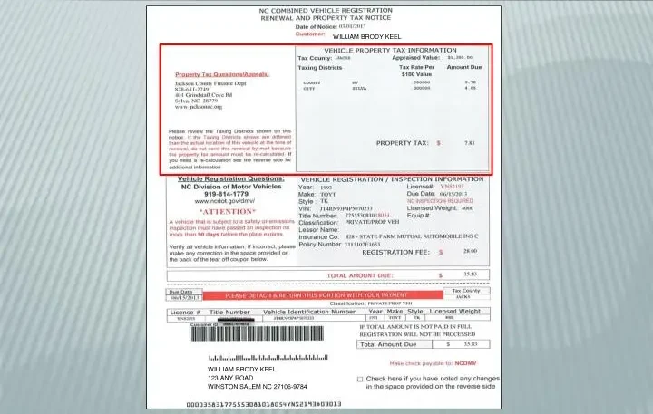 nc combined vehicle registration and property tax notice e1757453242418